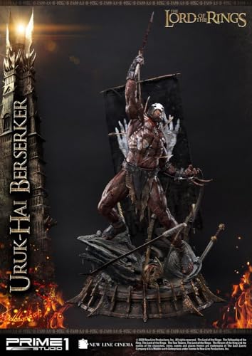 Prime 1 Studio El Señor de los Anillos Estatuilla 1/4 Uruk-Hai Berserker 93 cm