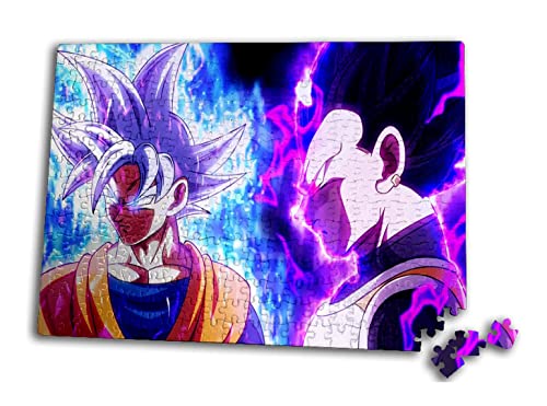 Puzzle 300 Piezas Dragon Ball Super Goku Vegeta Mega Instinto Rompecabezas puzle para Adulto