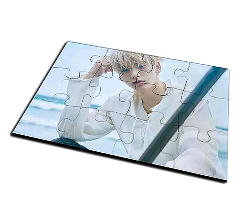 Puzzle PEQUEÑO 12 Piezas TXT taehyun Crown Farewell Neverland Rompecabezas puzle