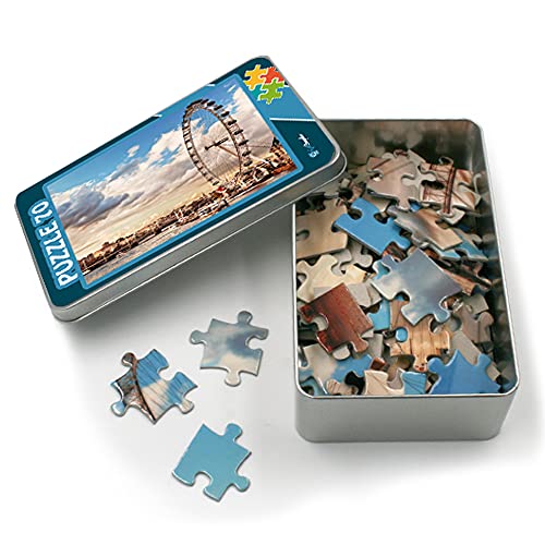 Puzzle Personalizado con Foto | Diferentes tamaños Disponibles (9 a 1000 Piezas) | La mayoría de Piezas Diferentes | Modelo seleccionado: 500 Piezas (48 x 34 cm) - Cartón | con Caja Personalizada