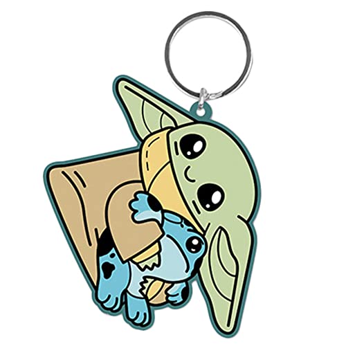 Pyramid Star Wars The Mandalorian (Grougu'S Little Friend) Rubber Keychain