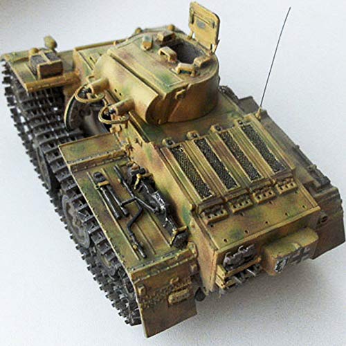 Pz.Kpfw. I Ausf. F - Tanque ligero alemán de la Segunda Guerra Mundial Kits escala 1:35 instrucciones de montaje en ruso