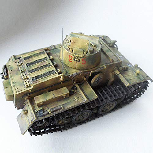 Pz.Kpfw. I Ausf. F - Tanque ligero alemán de la Segunda Guerra Mundial Kits escala 1:35 instrucciones de montaje en ruso