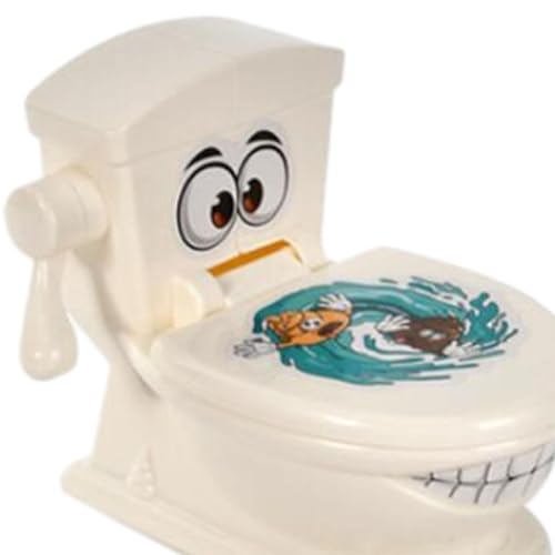 Qianly Juego de baño de Juguete, Juguetes de baño para Fiesta de, Divertido Juego de Caca de baño, lanzadores de destreza para Chico y niño