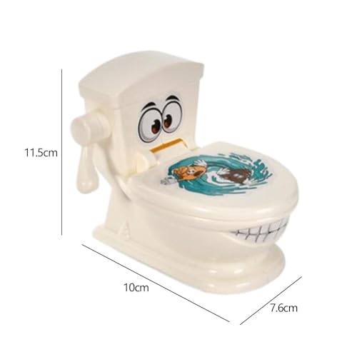 Qianly Juego de baño de Juguete, Juguetes de baño para Fiesta de, Divertido Juego de Caca de baño, lanzadores de destreza para Chico y niño