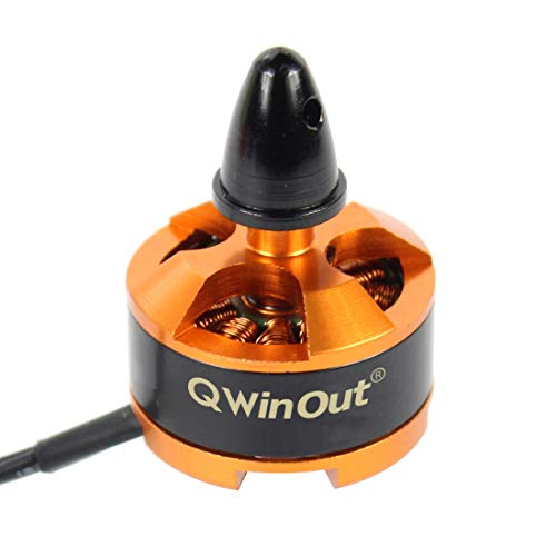 Qwinout 1806 2400KV CW CCW Motor sin escobillas para DIY 2-3S FPV Racing Drone 250 Mini Drone Multi-Rotor CC3D 260 330 RC Quadcopter (2 piezas CW)