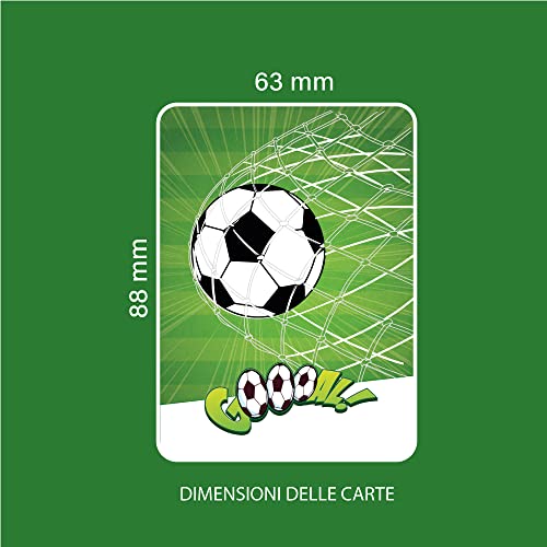 Rainbow Games - Goooal! - Juego de fútbol - Juego de mesa para la familia - Niños a partir de 6 años - Juego de cartas portátil