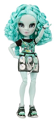 Rainbow High Shadow High Serie 3 - Berrie - Muñeca de Moda Verde - Traje de Moda y más de 10 Coloridos Accesorios de Juego - Ideal para niños de 4 a 12 años y coleccionistas