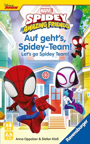 Ravensburger 22594 Spidey and His Amazing Friends – Juego de Regalo para 2 – 4 Jugadores a Partir de 4 años