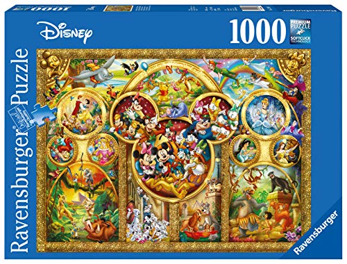 Ravensburger Disney Best Themes 1000 Piece Jigsaw Puzzle for Adults & for Kids Age 12 and Up