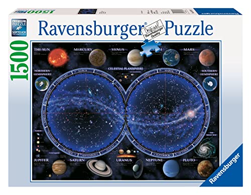 Ravensburger - Puzzle Planisferio Celeste, 1500 Piezas, Puzzle Adultos