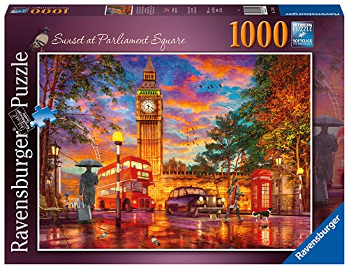 Ravensburger Puzzle, Plaza del Parlamento - Londres, 1000 Piezas, Puzzle Adultos, 17141 5