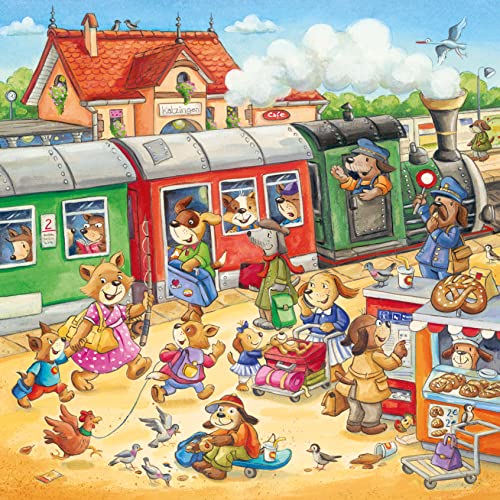 Ravensburger Puzzle, Vacaciones en el Campo, 3x49 Piezas, Puzzles para Niños, Edad Recomendada 5+, 05249 3