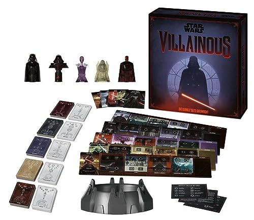 Ravensburger Star Wars Villainous-El Lado Oscuro de la Fuerza, edición Alemana del Juego de Estrategia a Partir de 10 años para 2-4 Jugadores (27491)