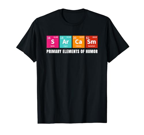 Regalo de ciencia Sarcasmo Humor Química divertida Ciencia divertida Camiseta