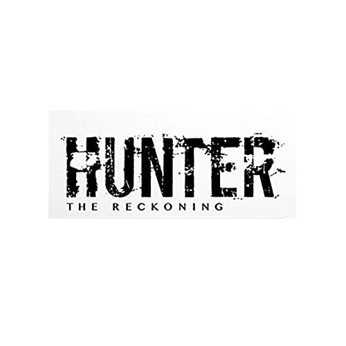 Renegade Game Studios Hunter: The Reckoning 5th Edition Juego de rol: Paquete de fichas premium - 15 fichas, pista de peligro, desesperación y desesperación