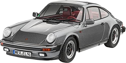 Revell 07688 Porsche 911 Carrera 3.2 Coupé (modelo G) escala 1:24 sin construir/sin pintar kit de modelo de plástico