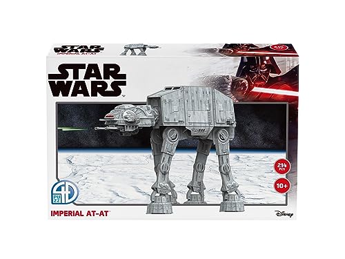 Revell Juego de maquetas de cartón de Star Wars, juego de modelado detallado del Imperial Imperial AT-AT I para jóvenes y mayores, 214 piezas, para fans de Star Wars, idea de regalo ideal para