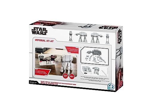 Revell Juego de maquetas de cartón de Star Wars, juego de modelado detallado del Imperial Imperial AT-AT I para jóvenes y mayores, 214 piezas, para fans de Star Wars, idea de regalo ideal para