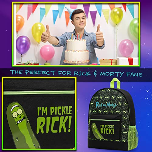 RICK AND MORTY Mochila - Mochila Viaje Rick y Morty - Regalos Frikis Originales