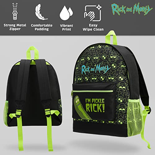 RICK AND MORTY Mochila - Mochila Viaje Rick y Morty - Regalos Frikis Originales