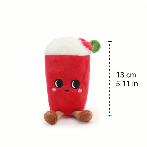 RIJPEX Peluche Postre Delicioso de 13 cm Calamar Cereza Mini Bubble Mary Peluche para niños