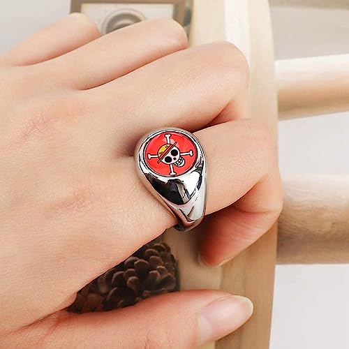 Ring Anime Set 11pcs Anelli Cosplay Decoration Juego de Anillos de Miembros de Anime Cosplay para Hombres y Mujeres Anime Accesorios