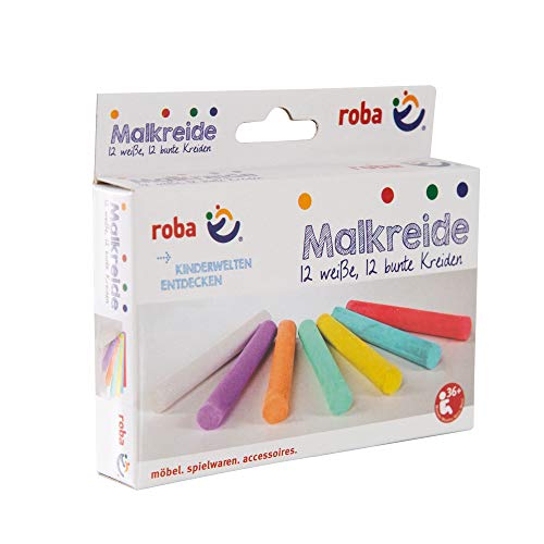 roba-kids- Juego de tizas no toxicas, Color 24 Piezas (roba Baumann 0017)