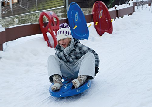 Rolly Toys 200702 - rollySnow Shark trineo para niños (edad a partir de 3 años, asiento ergonómico, Carving Bob, con cuerda de tracción)...