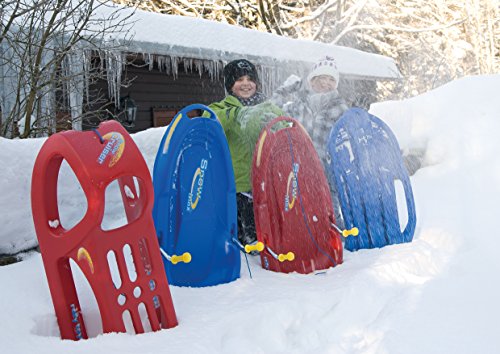 Rolly Toys 200702 - rollySnow Shark trineo para niños (edad a partir de 3 años, asiento ergonómico, Carving Bob, con cuerda de tracción)...