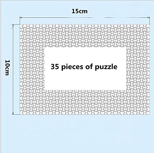 Rompecabezas de 35 piezas de gran formato para adultos - castillo abandonado - Cada pieza es única, la tecnología Softclick significa que las piezas encajan perfectamente-10x15cm(3.93x5.90inch)