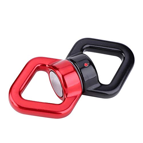 Rotación de 360 ​​Grados 30KN Swing Swivel, Dispositivo de rotación Swing Spinner, Danza aérea para Escalada en Roca Yoga Hamacas Colgantes(Reddish Black)