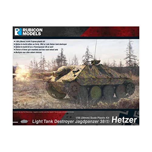 Rubicon Models - World War 2 German Jagdpanzer 38t (Hetzer) (28mm scale)