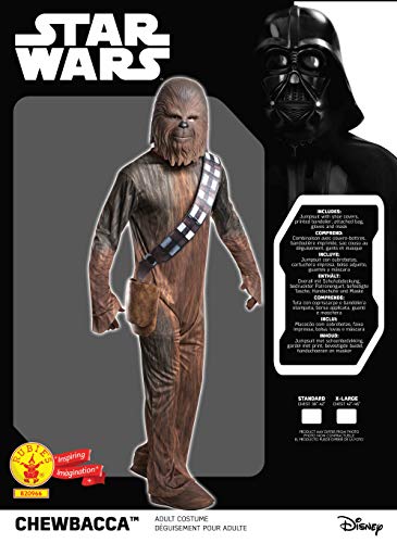 Rubie's Disfraz oficial de Star Wars de Disney, Chewbacca para adulto