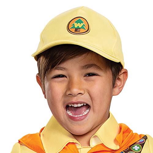 Russell from Up Costume, Disney Pixar Movie Inspired Character Outfit for Kids, Classic Child Size Extra Small (3T-4T) Brown