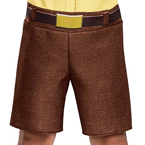 Russell from Up Costume, Disney Pixar Movie Inspired Character Outfit for Kids, Classic Child Size Extra Small (3T-4T) Brown