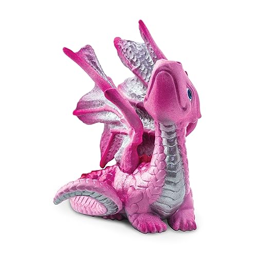 Safari Ltd. Dragón Bebé Amoroso 6.1cm | Figura de Dragón Pintada a Mano | Juguetes para Niños| No tóxico y Libre de BPA | Apto para Niños de 3