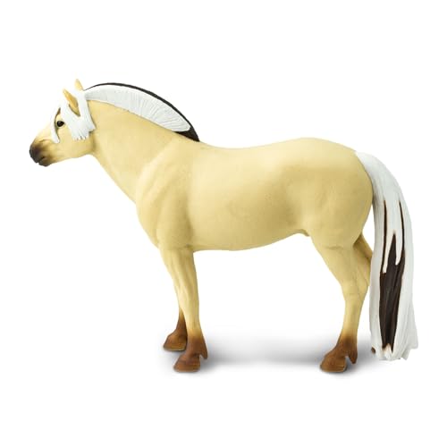 Safari Ltd. Winner's Circle Caballo Fiordo Figura de juguete para niños y niñas - A partir de 3 años