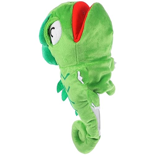 SAFIGLE Animal de Peluche Marioneta Divertido Lagarto Marioneta Dulce Camaleón Marioneta Muñeca Animal de Peluche Juguete Novedad Interactiva Educación Temprana Juguete para Juego de Rol