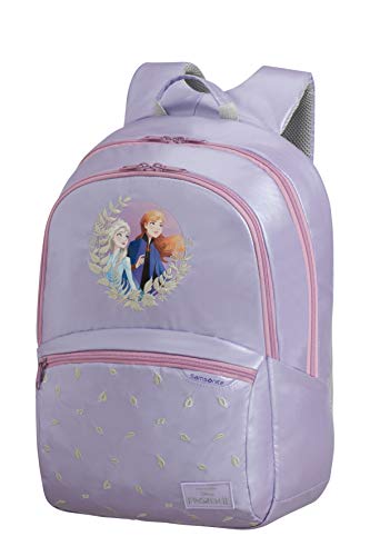 Samsonite Disney Ultimate 2.0 Mochila infantil (41 cm, 18,5 L), Morado (Frozen II)