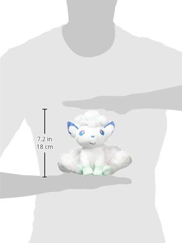 Sanei Pokemon Colecci�n All Star PP61 Alola / Alolan Vulpix 7 "Peluche Relleno