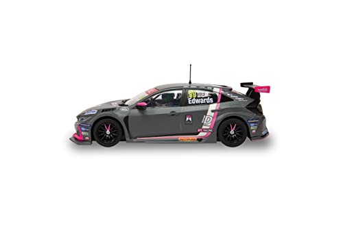 Scalextric C4317 Honda Civic Type R - BTCC 2021 - Jade Edwards, Gris/Rosa