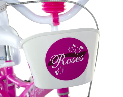 SCH Bicicleta Roses Infantil, Niña, Rosa, 12