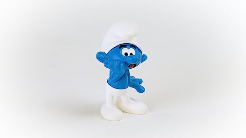 schleich 20840 Pitufo miedoso, a partir de 3 años, Smurfs - figura, 3 x 3 x 5 cm