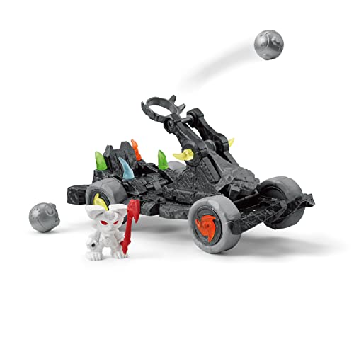 Schleich 42618 Catapulta con Mini Criatura