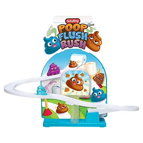 Schylling Poop Flush Rush Juego de Acción