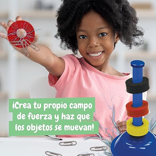 Science4you Invenciones Magnéticas - Aprenda sobre la Ciencia Magnética, Juego de Imanes para Niños + Slime Magnético + Imanes Flotantes y Mucho Más, Juguetes y Regalos para Niños y Niñas 8 9 10+ años