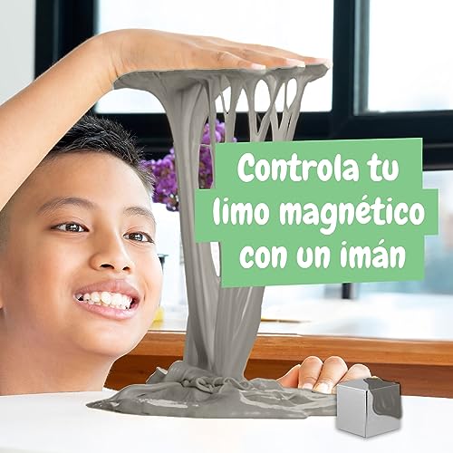 Science4you Invenciones Magnéticas - Aprenda sobre la Ciencia Magnética, Juego de Imanes para Niños + Slime Magnético + Imanes Flotantes y Mucho Más, Juguetes y Regalos para Niños y Niñas 8 9 10+ años