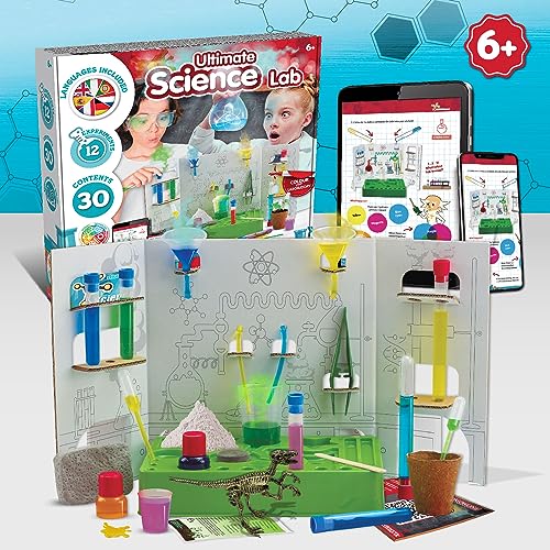 Science4you Laboratorio de Ciencias - Kit de Ciencias con Experimentos para niños, Cree y Personalice su Laboratorio de Química para Niños, Juegos, Juguetes, Regalos para Niños y Niñas 6+ años