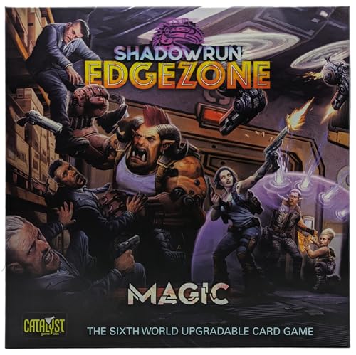 Shadowrun Edge Zone Magic Deck de Catalyst Game Labs, CCG/TCG juego de mesa